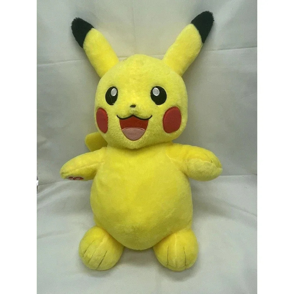 Pikachu Pokemon BUILD-A-BEAR BAB Yellow 17" 2016 Stuffed Animal Plush Toy